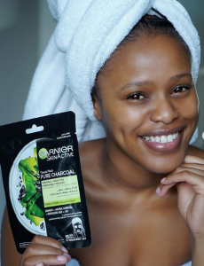 Natasha Thahane as Garnier brand ambassador