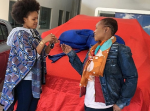 Natasha Thahane buys her mother a car