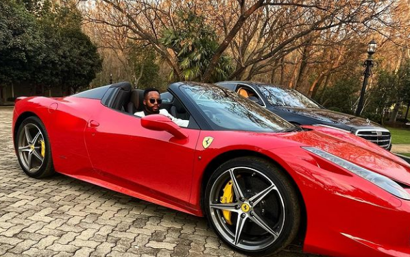 Nay Maps owns yet another Ferrari-Image Source (Instagram)