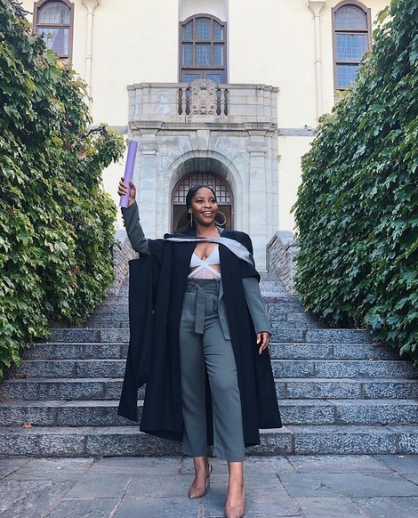 Siphesihle Ndaba Graduating