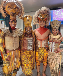 Vuyelwa on Lion King International Tour