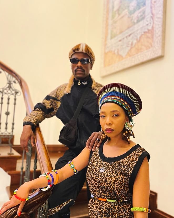 Bonko Khoza and wife Lesego Khoza