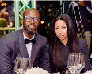 Enhle Mbali and Black Coffee