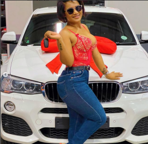 Keke Mphuthi's husband buys her a car