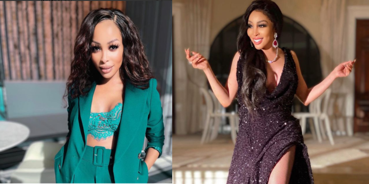Khanyi Mbau explains how she lightens skin