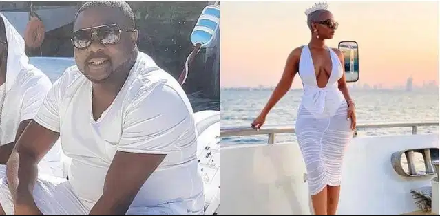Mihlali Ndamase with Meeshka Joseph's alleged boyfriend enjoying life in Dubai