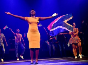 Sibongokuhle Nkosi in her first theatre production