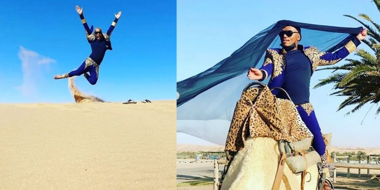 Somizi in Namibia