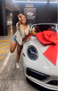 Thando Thabethe buys a Porsche-Image Source (Instagram)