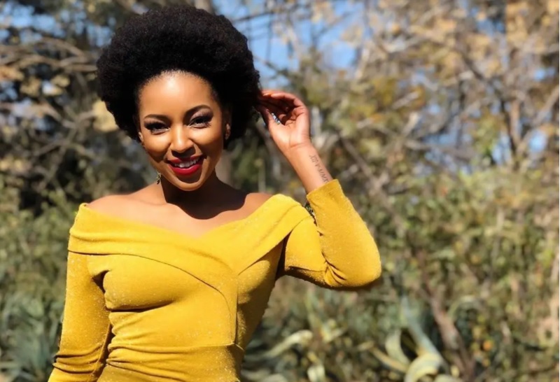 The Queen actress Olerato Khoza 'Lorraine Moropa' 