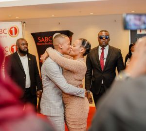 Zodwa WaBantu and boyfriend Olefile Mpudi