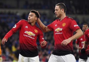 Jesse Lingard dancing during a celebration