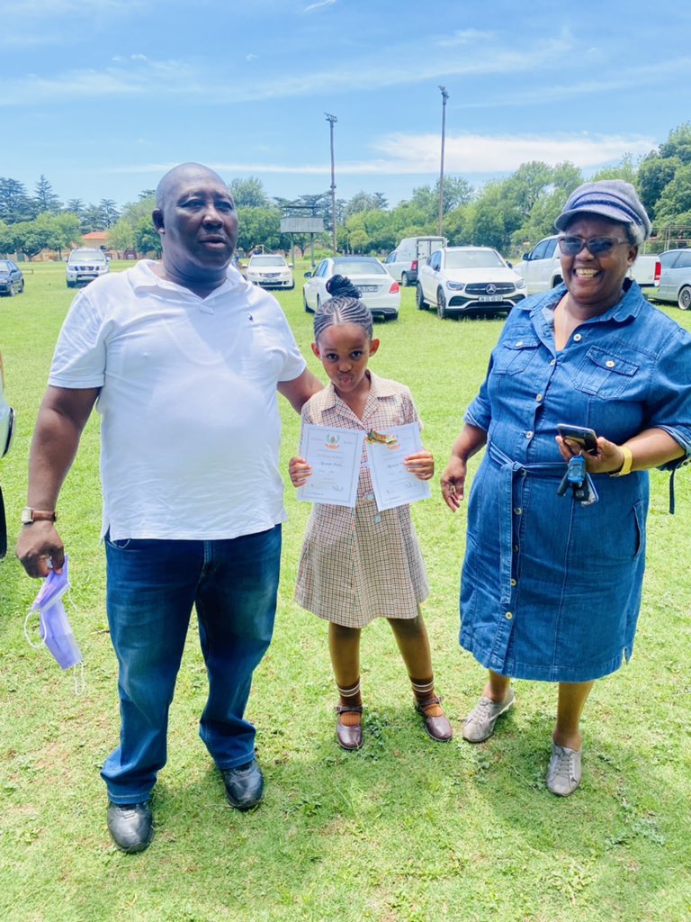 Ayamah and her grandparents