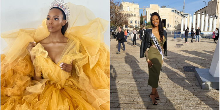 Lalela Mswane in Israel-Image Source(Instagram)