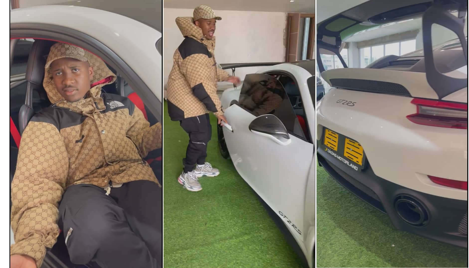 Andile Mpisane buys Porsche GT2RS