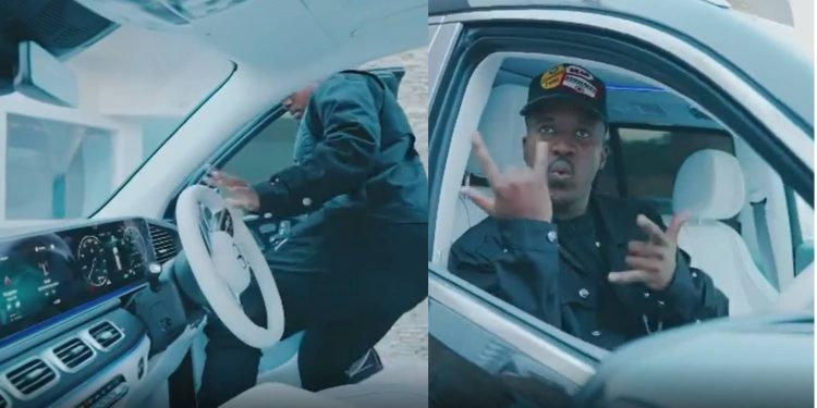 Andile Mpisane shows off new Maybach SUV car