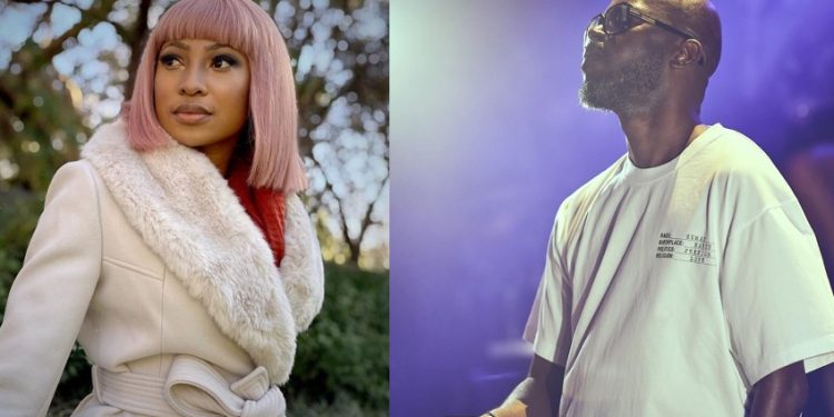 Enhle Mbali and DJ Black Coffee (Source Instagram)