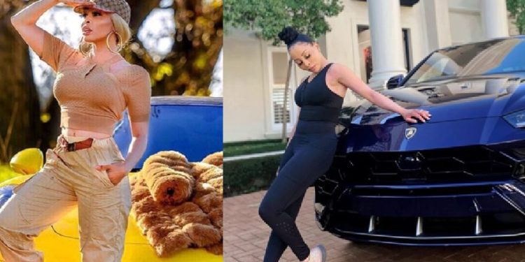 Actress Khanyi Mbau (Source Instagram)