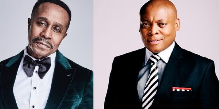 House of Zwide actor Vusi Kunene and Rapulana Seiphemo from The Queen (Source Instagram)