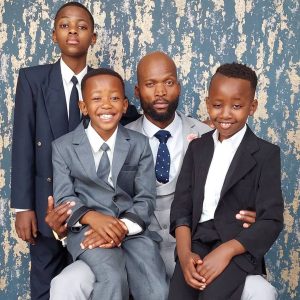 Nkosana and his sons-Image Source(Instagram)