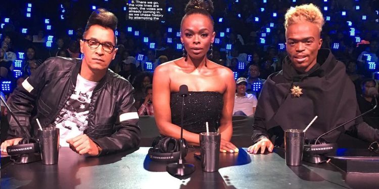 Somizi with Unathi Nkayi and Randall Abrahams: Image Credit. Instagram/Radall Abrahams