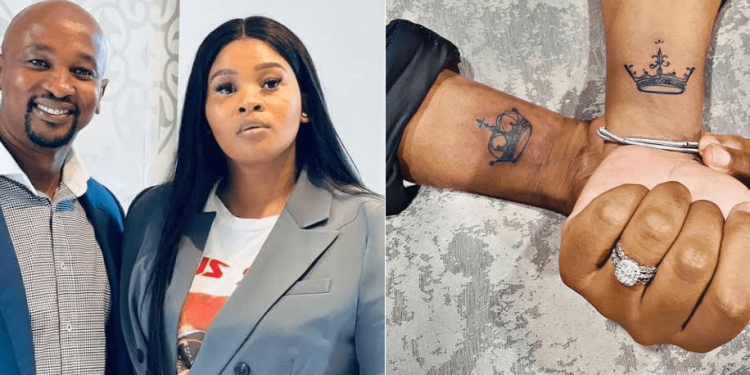 Lady Du and Andile Mxakaza-Image Source(Instagram)