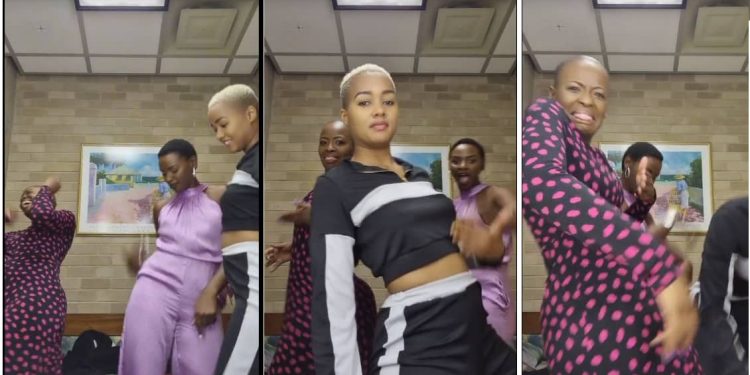 Muvhango female cast wows Mzansi with the Nkao Tempela challenge