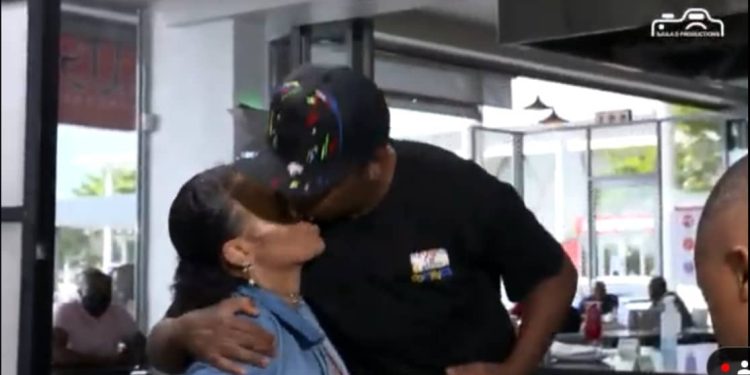 Pearl Thusi and Mr Smeg lunch date. National lunch date