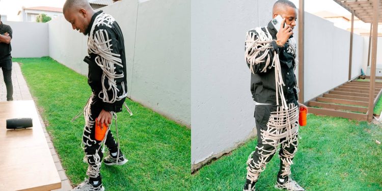 "He's wearing bopha bopha bopha." Mzansi trolls Kabza De Small's outfit