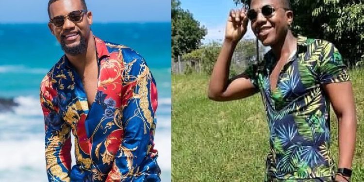 From left The Wife actor Kay Sibiya and Imbewu: The Seed actor Nkanyiso Mchunu (Source Savannanews)