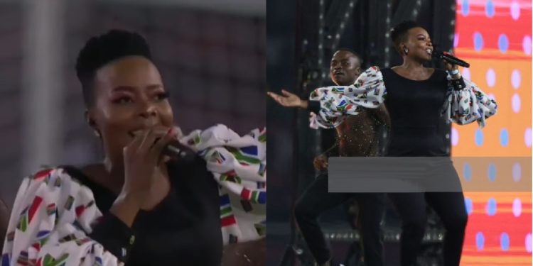 Nomcebo Zikode electric performance at the AFCON finals