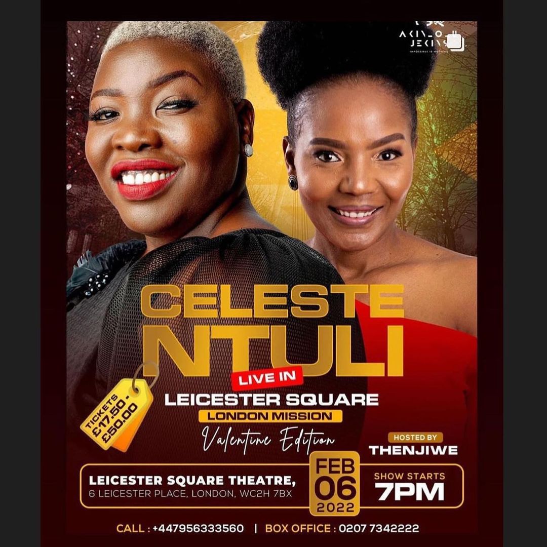 Ex-Isibaya star Celeste Ntuli takes her comedy to London