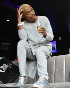 Somizi chased by dogs at night