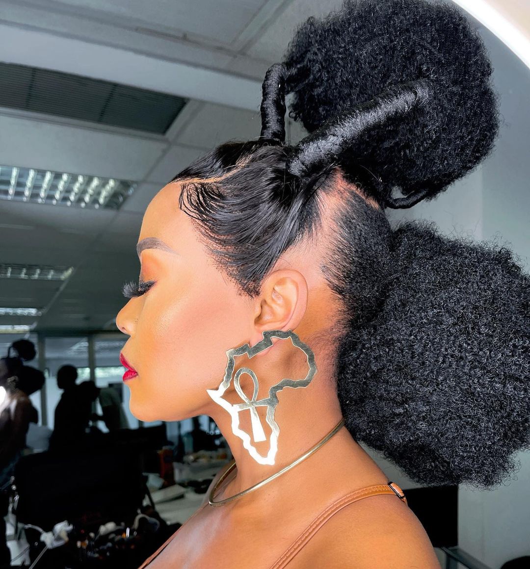 The Best Pictures from Thembi Seete's photoshoot for True Love Magazine cover