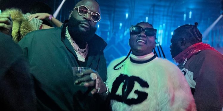 MaMkhize and Andile Mpisane hangs out with Rick Ross and Nelly