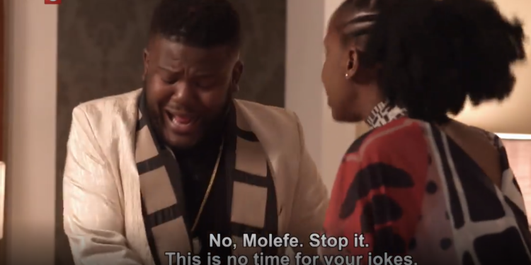 Molefe and Dorothy in House of Zwide-Image Source(Instagram/houseofzwide)