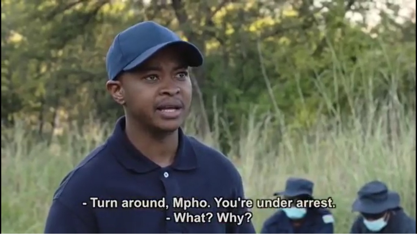 Mpho uses police resources to conduct his own investigation...And it looks like he's on to something