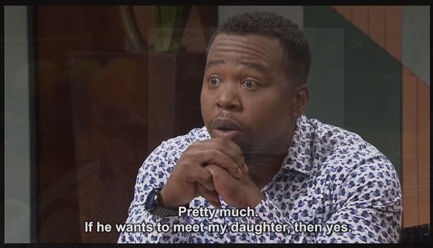 Not so fast...Mazwi wants to meet Winston before he allows him to meet Rorisang. 