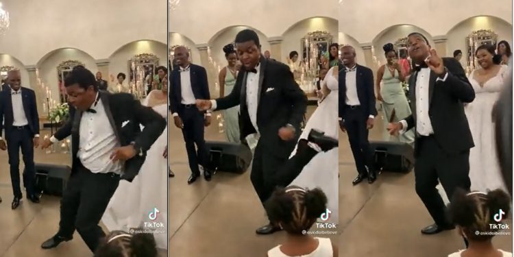 Oskido's awful wedding dance moves