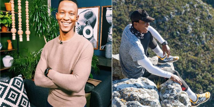 TV Presenter Katlego Maboe is a Chartered Accountant who loves mountain climbing (see pictures)