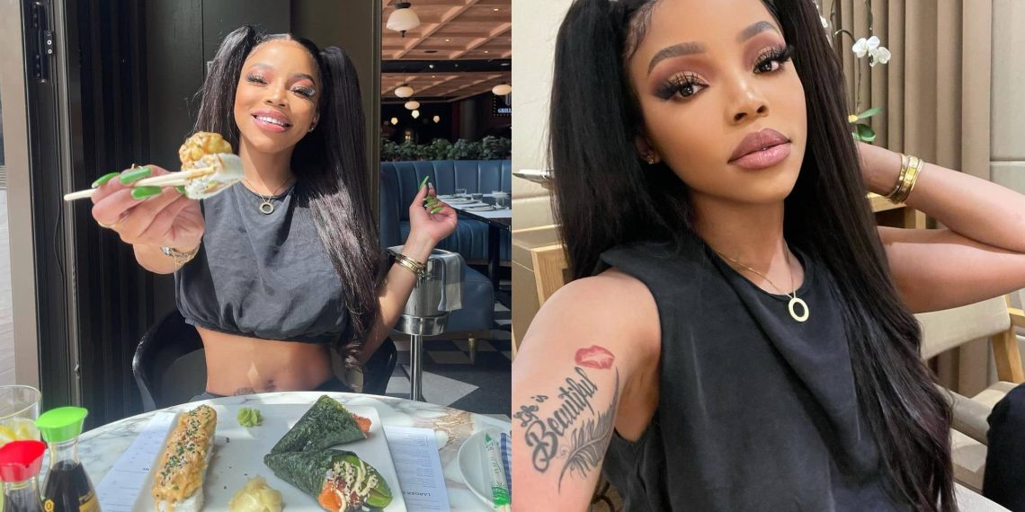 Faith Nketsi has developed an interest in cooking