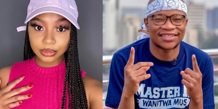 The River actress Tumi 'Larona Moagi' and Master KG (Source Savannanews)