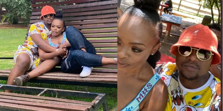 Musician Kaylow and Idols SA judge Unathi Nkayi (Image credits@ #MinisterOfMusic @KaylowOfficial)