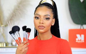 Mihlali Ndamase is a makeup artist