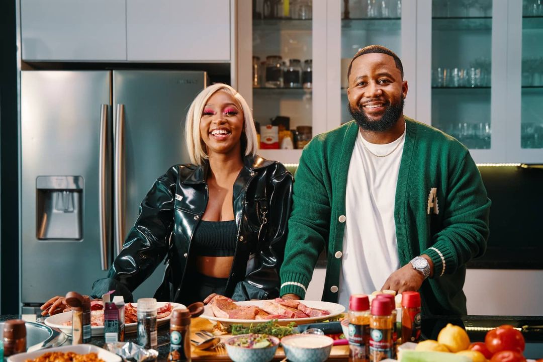 Cassper Nyovest prepares a meal