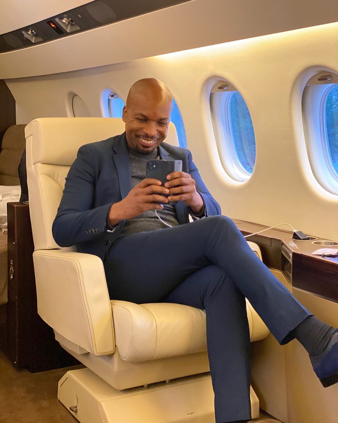 Self-made millionaire Lebo Gunguluza - Source: Instagram@lebogunguluza 