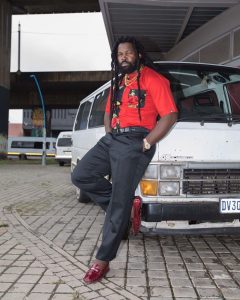 Big Zulu when he was a taxi driver