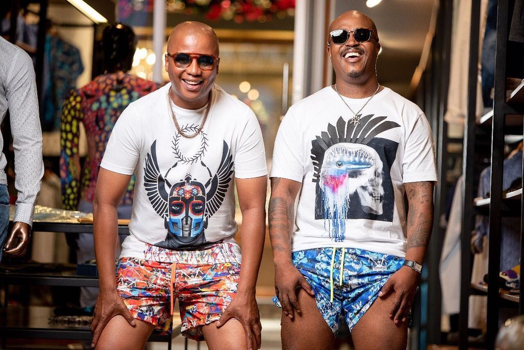 DJ Jotham "Vetkuk" Mbuyisa and Zynne "Mahoota" Sibika - Source: Instagram@djmahoota