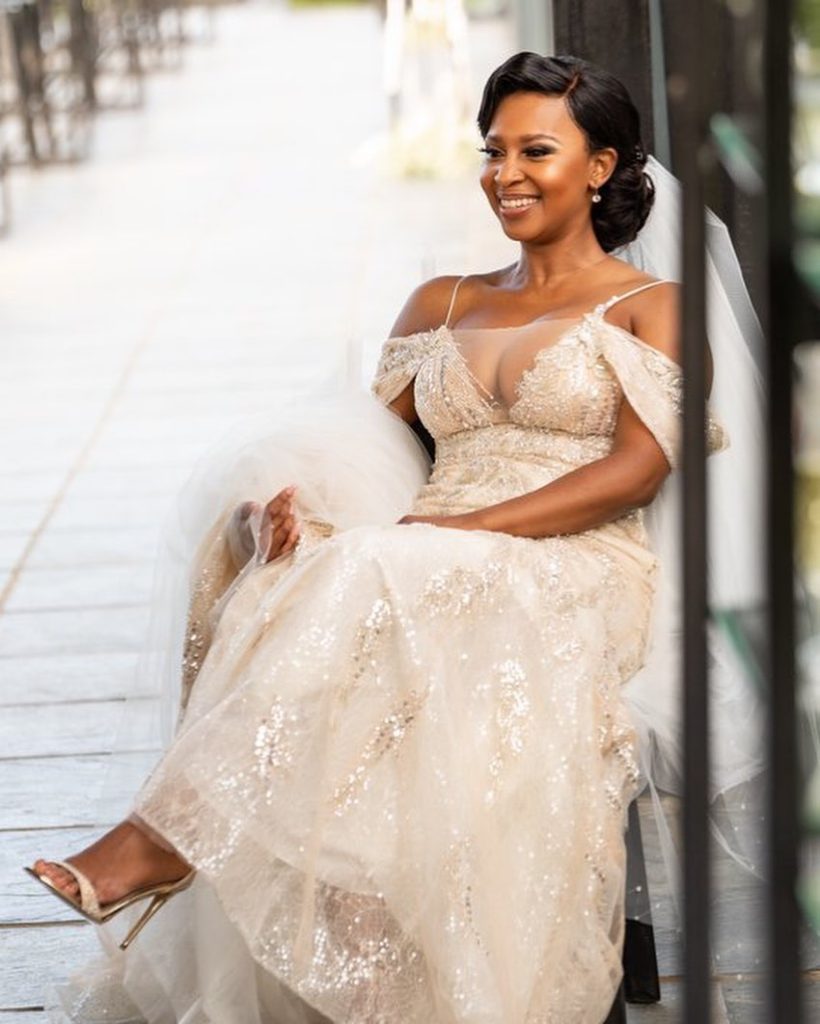 Thathi ’Katlego Danke’s wedding dress