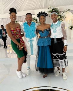 Lasizwe at K Naomi's wedding